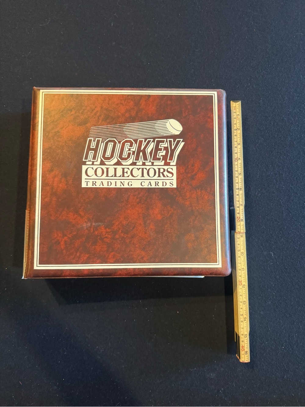NHL Hockey Collectors Trading Card Binder with 200+ cards